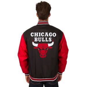 Chicago Bulls Reversible Poly-Twill Jacket (P03blk/red)